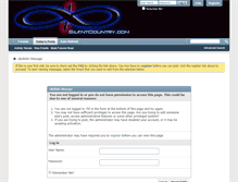 Tablet Screenshot of forums.silentcountry.com